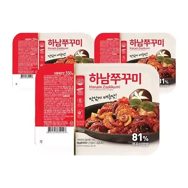 상품 이미지: 하남쭈꾸미 보통매운맛, 350g, 3개