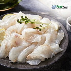상품 이미지: 하루 초특가 서천 마량진항 광어축제 자연산 광어회 300g 3팩이상초장간장와사비3종세트+구매시광어200g증정