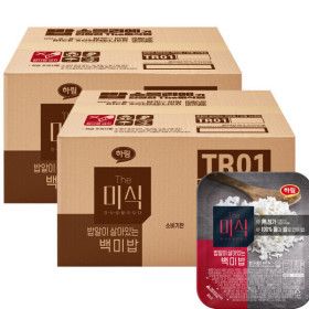 상품 이미지: 더미식 밥알이 살아있는 백미밥 200g 2박스 총 48개