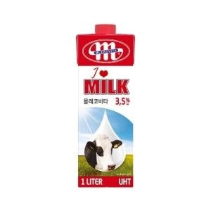 상품 이미지: 믈레코비타 수입 멸균우유 1L 12입 박스