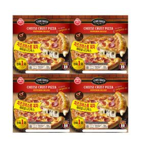 상품 이미지: 오뚜기 크러스트피자 페페로니디럭스 510g X 4개