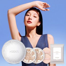 상품 이미지: 에이지투웨니스 뉴오리지널 스파클 에디션 화이트 케이스+리필 2개+클렌징티슈10매