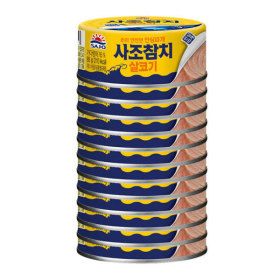 상품 이미지: 사조 살코기참치(안심) 85g 12개