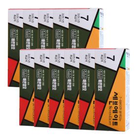 상품 이미지: 세븐에이트 새치 염색약 10+1세트+염색도구 2개 (7호 흑갈색) 7~8분만에 염색끝