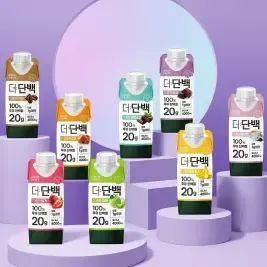 상품 이미지: [18+18] 빙그레 더단백 드링크 8종 18팩 2박스 골라담기