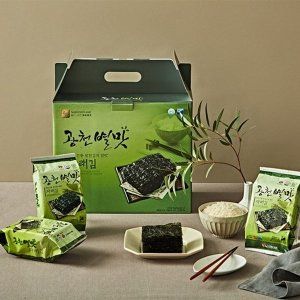 상품 이미지: 광천별맛 파래 식탁김 총 36봉 (15g x 12봉) x 3박스
