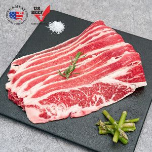 상품 이미지: (신선집중) 빽패커 미국산 프리미엄 우삼겹 구이용 샤브용 250g x 8팩 (총2kg)