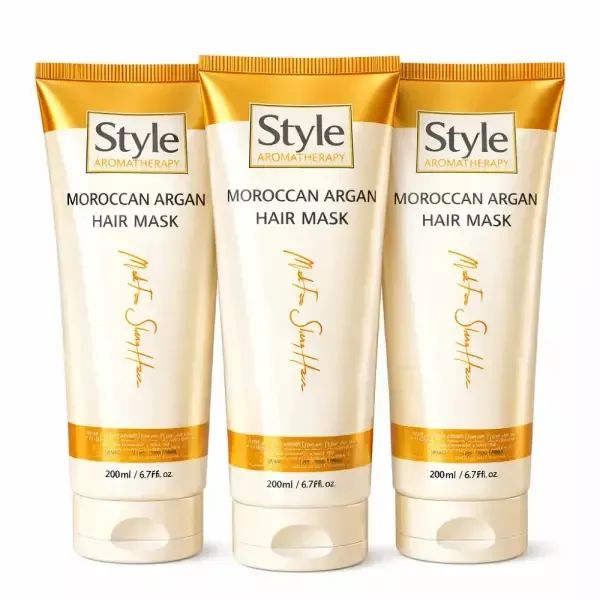 상품 이미지: 모로칸 아르간 헤어 클리닉 트리트먼트 헤어팩 200ml 3개