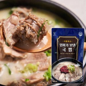 상품 이미지: 대건명가 순대국밥 670g 5팩 사은품 (양념장 소금) 증정