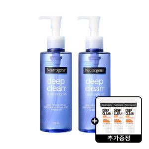 상품 이미지: 뉴트로지나 딥클린 클렌징 오일 200ml 2개 + 뉴트로지나 아크네 클렌징 폼 10g 3개 증정