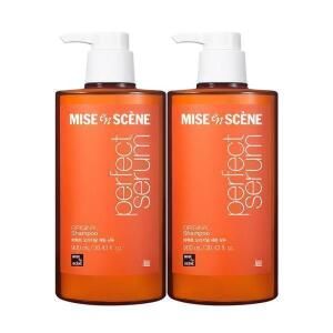 상품 이미지: (최종결제가18750원)미쟝센 퍼펙트 오리지널 세럼 샴푸 900ml 2개