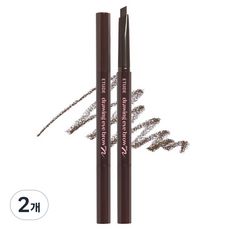 상품 이미지: 에뛰드 뉴 드로잉 아이브로우 오토펜슬 0.25g, 1호 다크브라운, 2개