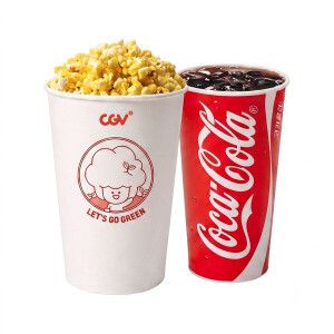 상품 이미지: (CGV) 스몰세트 (팝콘M 1개 + 탄산M 1개)