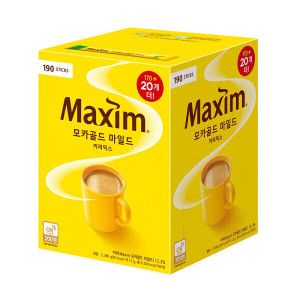 상품 이미지: 맥심 모카골드 마일드 170T+20T 총190T ok캐쉬백종료