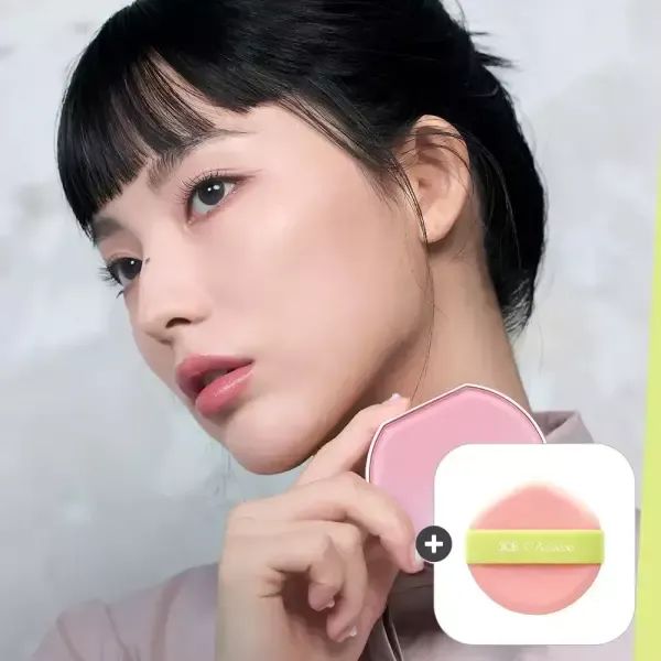 상품 이미지: 3CE NEW 핏팅 메쉬 커버 쿠션 (증정 피카소 퍼프)
