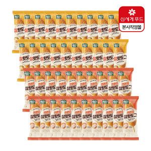 상품 이미지: 올반 핫도그 (찰20+크런치20) 냉동 간식 편의식 핫바