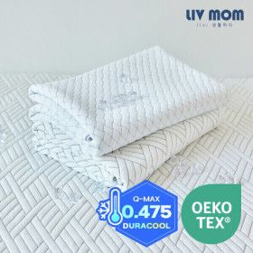 상품 이미지: 프리미엄 듀라쿨 쿨매트 시원한 여름 침대 냉감패드 Q-MAX 오코텍스어린이용 KC인증