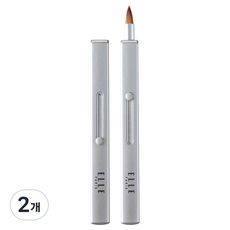 상품 이미지: ELLEPARIS 원터치 립 브러쉬, 2개, 실버