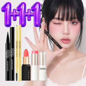 상품 이미지: (1+1+1) 프롱 안 번지는 펜 아이라이너 총3개 /워터프루프/눈썹타투펜/마스카라/립스틱