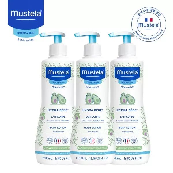 상품 이미지: 무스텔라 이드라베베 바디 로션 500ml 3개