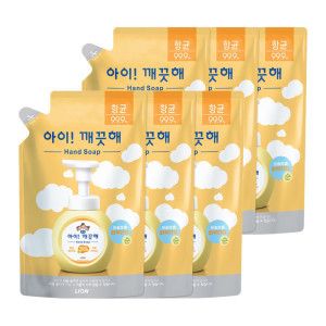 상품 이미지: 아이깨끗해 핸드워시 순향 450ml 리필 6개