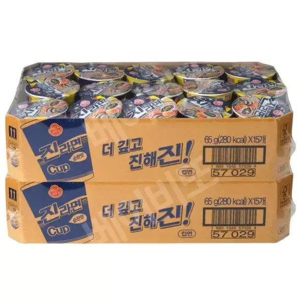 상품 이미지: 오뚜기 진라면 순한맛 작은컵 65g 30개