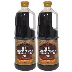 상품 이미지: 샘표 양조간장 701 1.7L 2개 대용량 간장 진간장 코스트코 gx