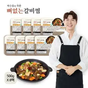 상품 이미지: 박수홍의 착한 뼈없는 갈비찜 500g x 8팩(총 4kg)