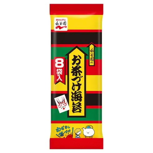상품 이미지: 나가타니엔 김맛 오차즈케 8p, 48g, 1개