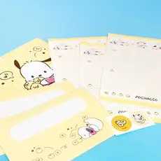 상품 이미지: PINKMANGO 산리오 편지지 세트, 포차코, 1세트