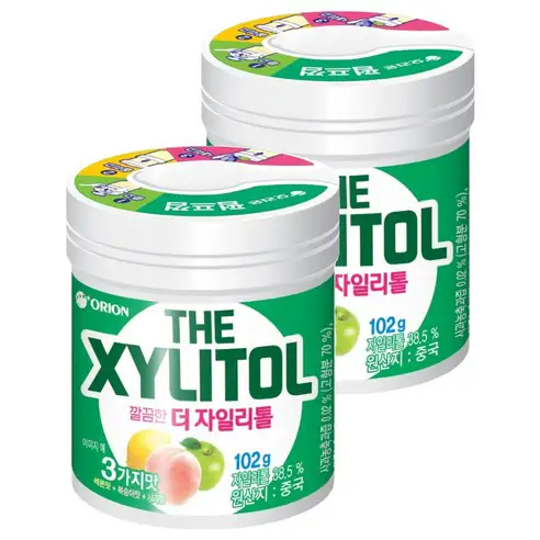 상품 이미지: 오리온 깔끔한 더 자일리톨, 102g, 2개