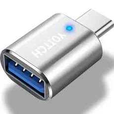 상품 이미지: 요이치 USB 3.0 A타입 to C타입 플로우 C2 OTG 변환 젠더, 실버, 1개