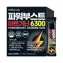 상품 이미지: 홀라이프 파워부스트 아르기닌6300 100포, 1개