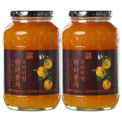 상품 이미지: [유통기한 임박] 초록원 프리미엄한라봉차 1kg x 2개