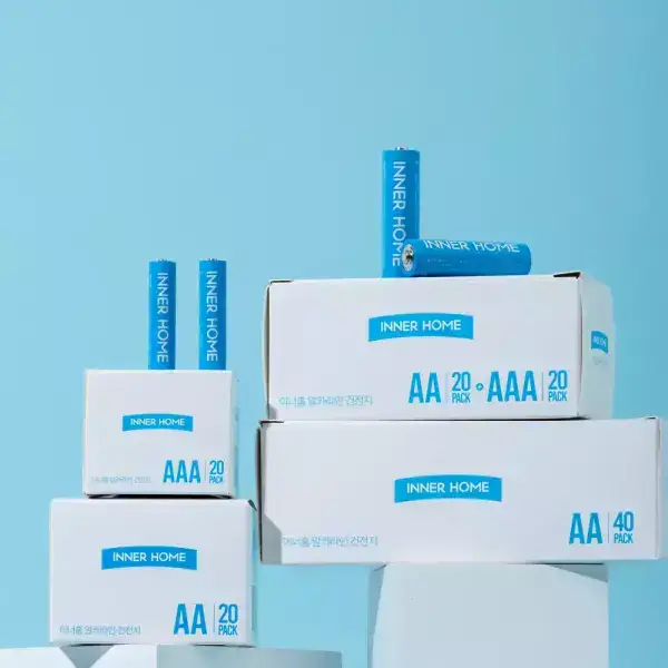 상품 이미지: 이너홈 건전지 알카라인 AA 20입