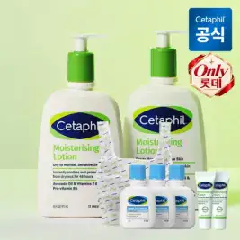 상품 이미지: 모이스춰라이징 바디로션 473ml 2개+젤클렌저 29ml 3개+크림 10g 2개(+장바구니
