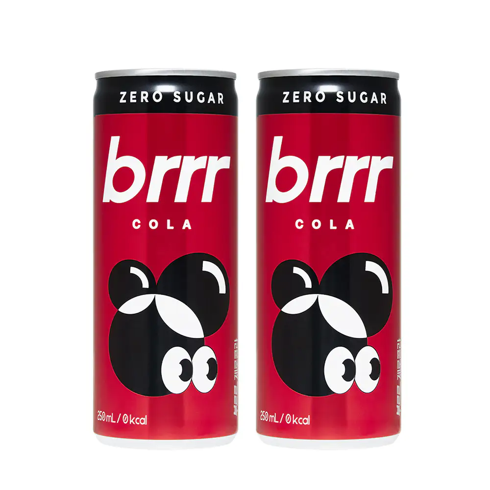 상품 이미지: 부르르 제로콜라 오리지널, 250ml, 60개