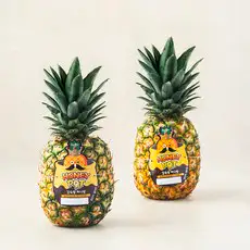 상품 이미지: 스미후루 감숙왕 허니팟 파인애플 2입, 2.4kg, 1개