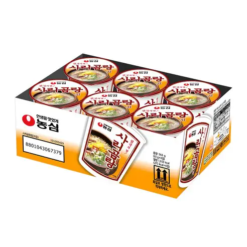 상품 이미지: 농심 사리곰탕 컵 61g, 6개