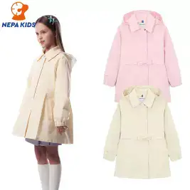 상품 이미지: NEPA KIDS 네파키즈 여아 걸즈 하프 트렌치 자켓 KL20602