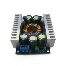 상품 이미지: 12A 강압 컨버터 - 입력 DC 4.5V-30V - 출력 0.8V-30V 가변 - 효율 95% 출력 안정 - 대형 방열판 300kHz 전원 모듈, 드론 DC컨버터 12A정전압 스텝다운 전원공급 모듈, 1개