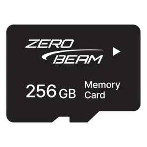 상품 이미지: (T9프로 전용) 제로빔 마이크로 SD카드 256GB T9프로 카메라 호환