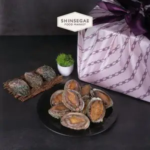 상품 이미지: (대구신세계)9/10(목)부터 순차출고완도전복특大 7~8미 2kg(약 14~16마리)+백화점보자기포장