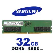 상품 이미지: 삼성 DDR5 데스크탑 램 메모리 UDIMM, 1개, 32GB 4800MHz (PC5-38400)