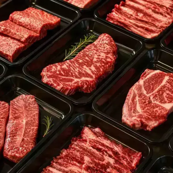 상품 이미지: [농할][우메종] 1++ 투쁠 한우 마장동 소고기 400g 골라담기(등심/꽃등심/채끝/살치/안심/치마/업진 등)