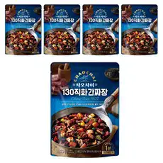 상품 이미지: 차오차이 130 직화 간짜장, 180g, 5개