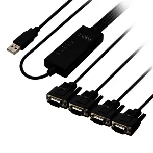 상품 이미지: NEXTU RS232 to USB 시리얼 4포트 케이블 1.8M NEXT-RS232 4P NEXT-RS232 4P