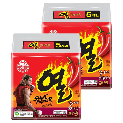 상품 이미지: 오뚜기 열라면 120g, 10개