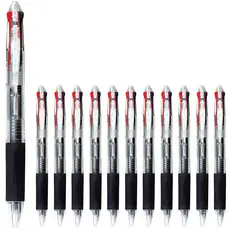 상품 이미지: 모닝글로리 슬립온 3색 볼펜 0.7mm, 화이트, 12개