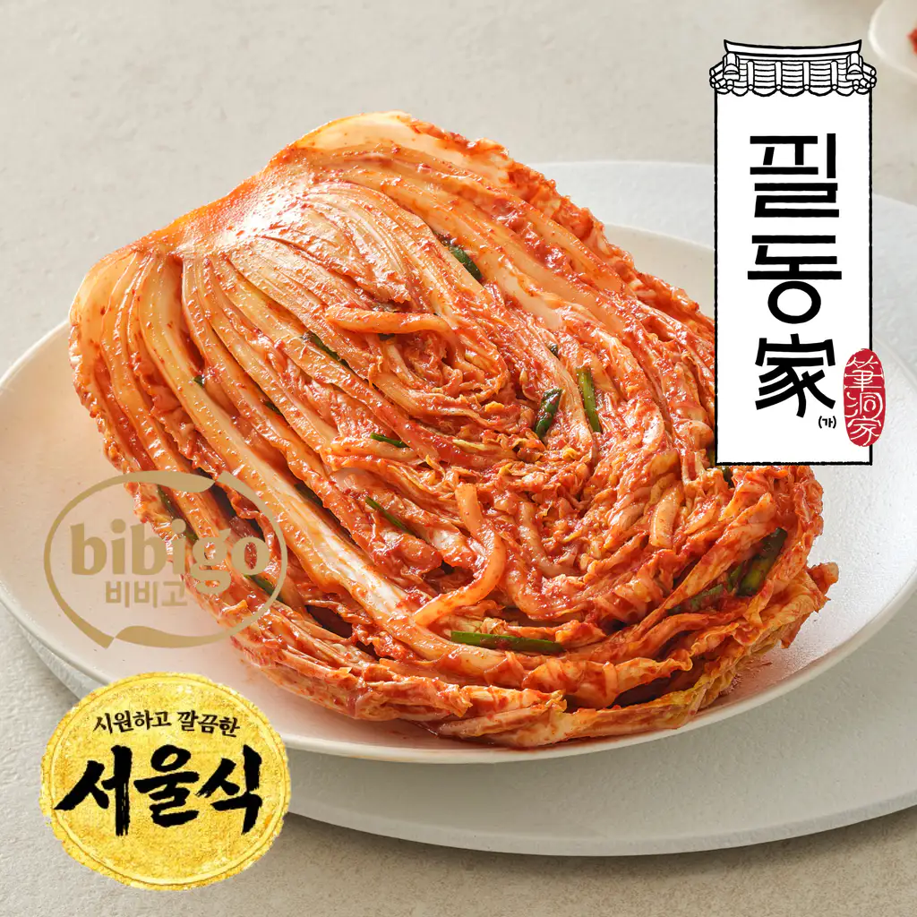 상품 이미지: [누적 10만포기 판매!] 서울식 김치 필동가 CJ제일제당 포기김치 (주문 후 생산) 비비고 김치 8kg, 1개